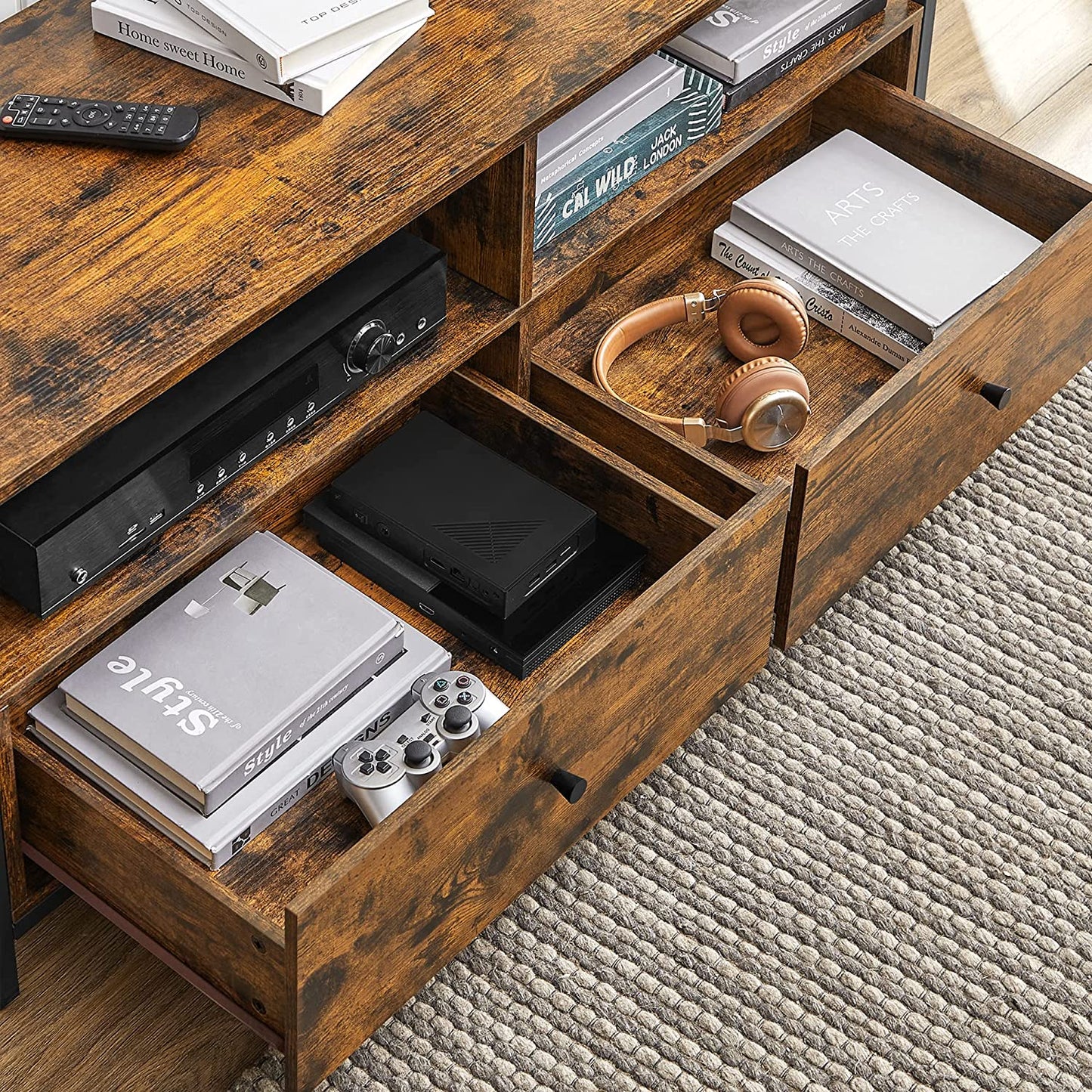 TV Stand with 2 Drawers - image 6
