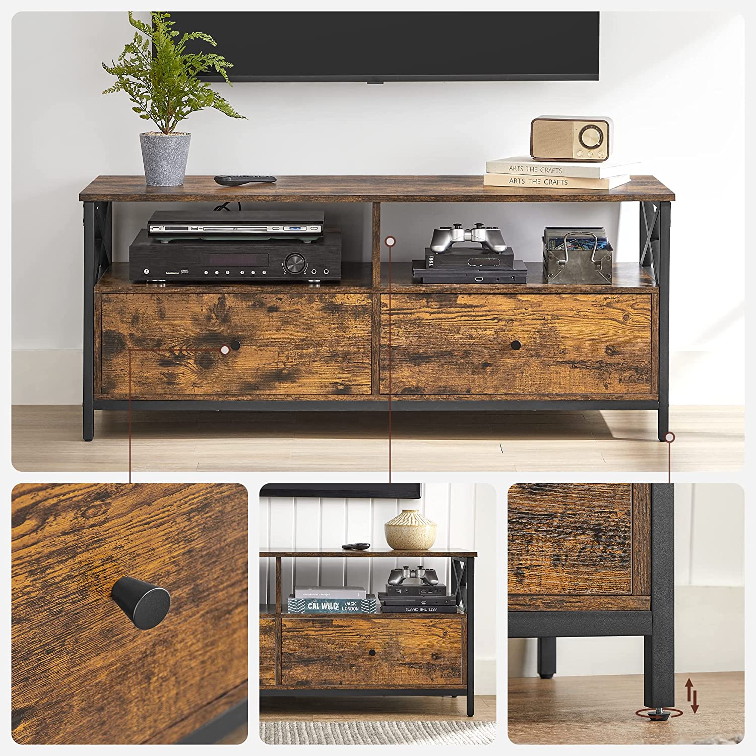 TV Stand with 2 Drawers - image 10