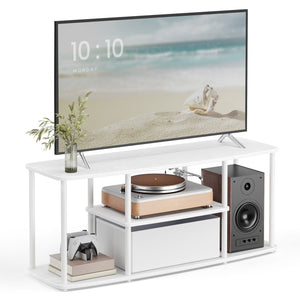 Superfast Toolless Assembly, TV Stand for TVs up to 50 Inches