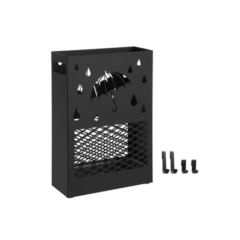 Metal Umbrella Stand, Cutout Design