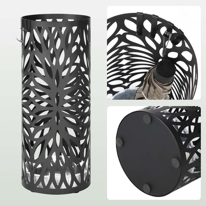 Steel Round Umbrella Stand for Canes Walking Sticks