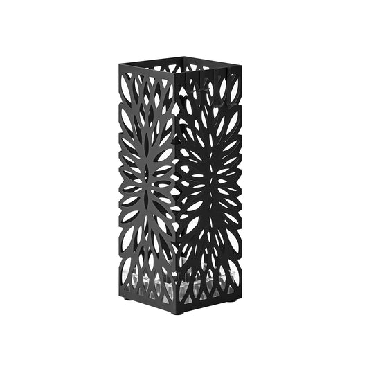 Steel Square Umbrella Stand Freestanding, for Canes Walking Sticks