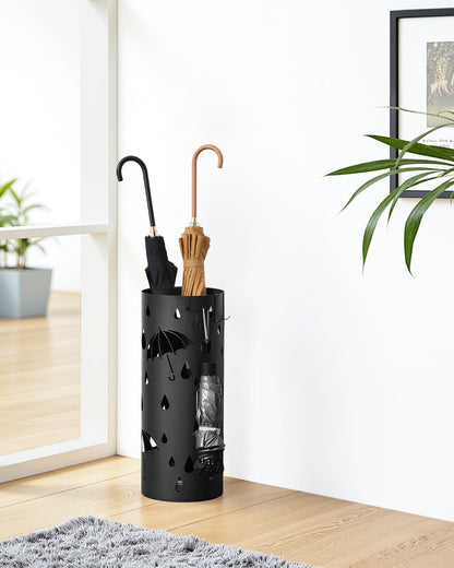 Umbrella Stand, Metal Umbrella Holder for Entryway