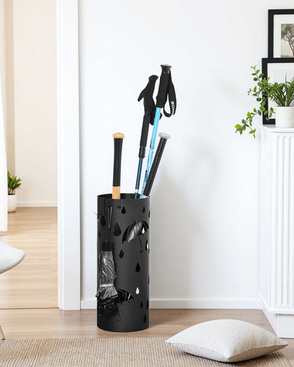 Umbrella Stand, Metal Umbrella Holder for Entryway