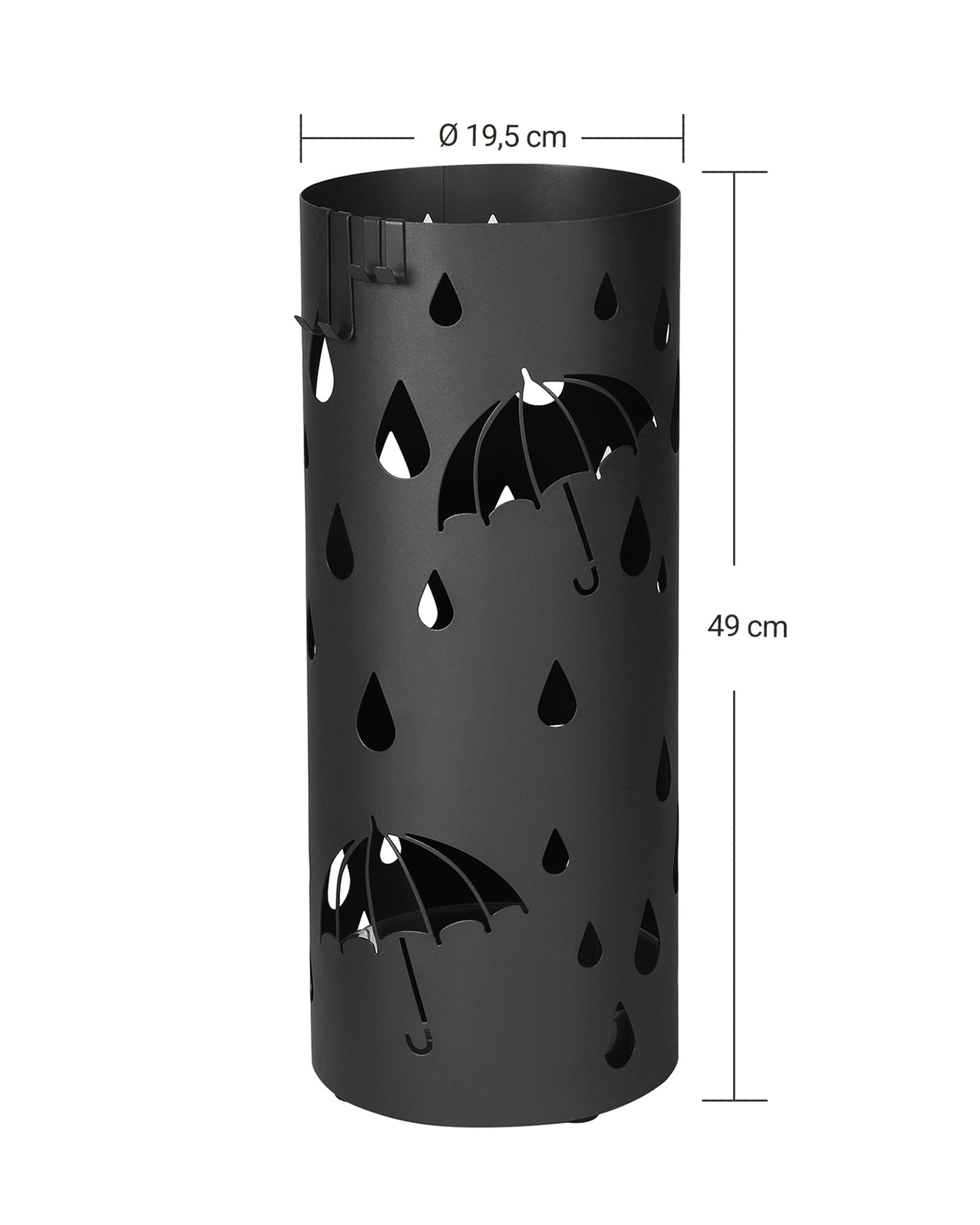 Umbrella Stand, Metal Umbrella Holder for Entryway