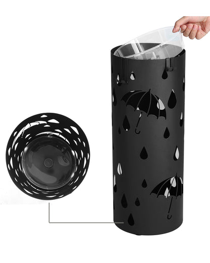 Umbrella Stand, Metal Umbrella Holder for Entryway