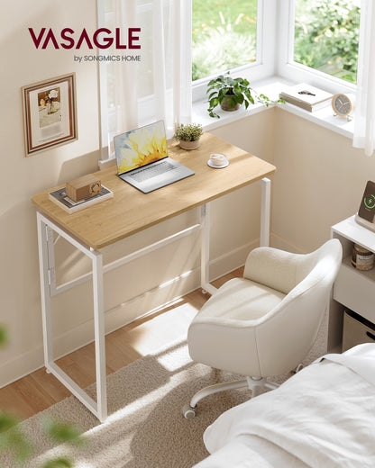 One-Piece foldable computer desk with rounded edges - image 16