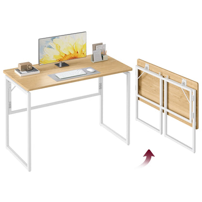 One-Piece foldable computer desk with rounded edges - image 22