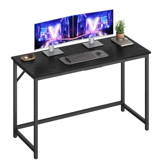 Steel frame computer desk for study or home office - image 1
