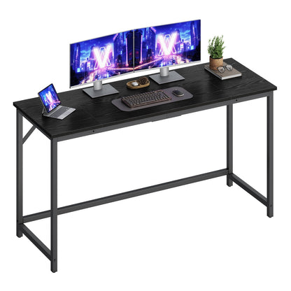 Steel frame computer desk for study or home office - image 27