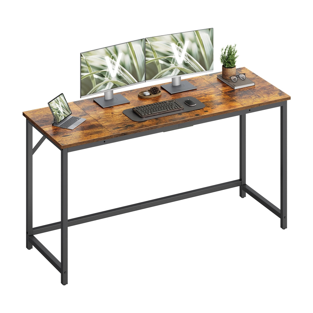 Steel frame computer desk for study or home office - image 28