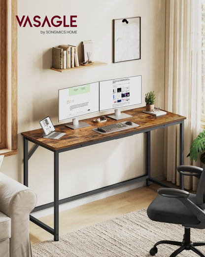 Steel frame computer desk for study or home office - image 20
