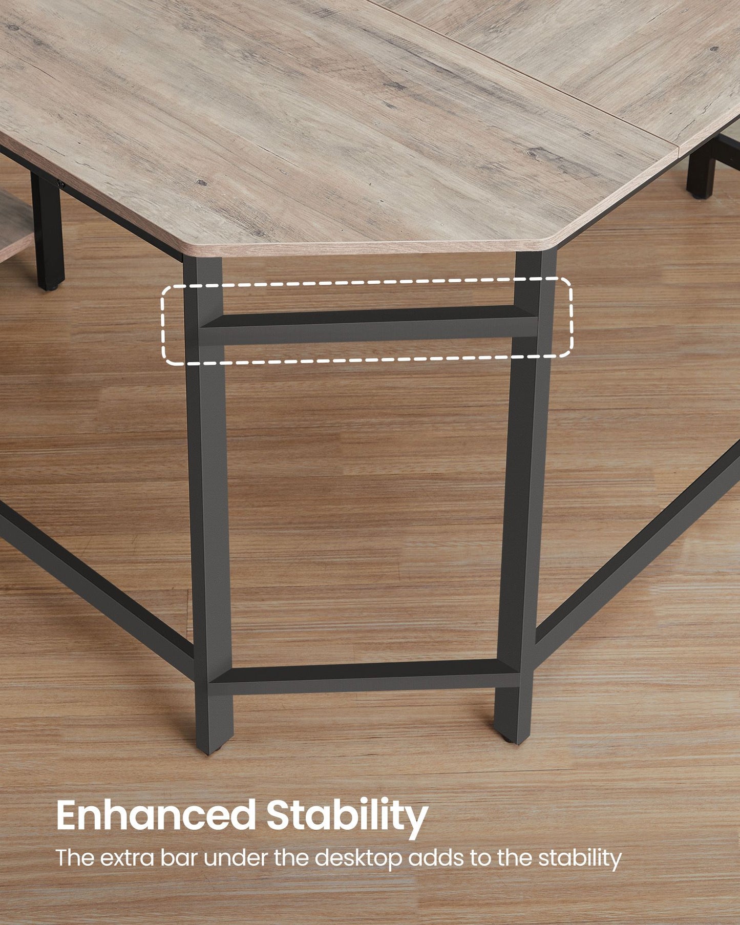 L-Shaped Computer Desk - image 15
