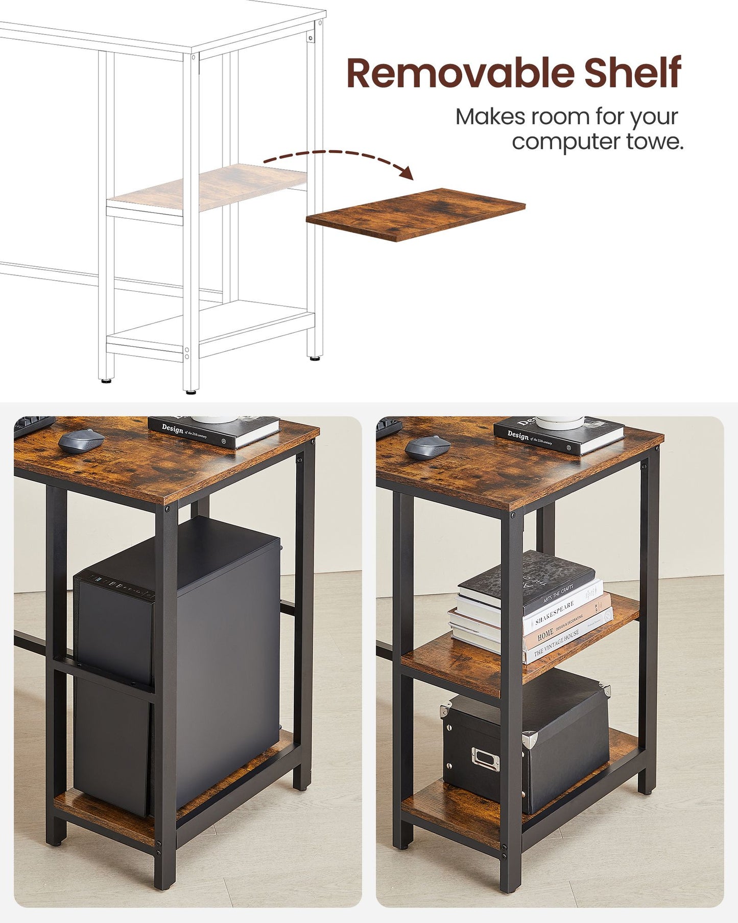 L-Shaped Computer Desk - image 4