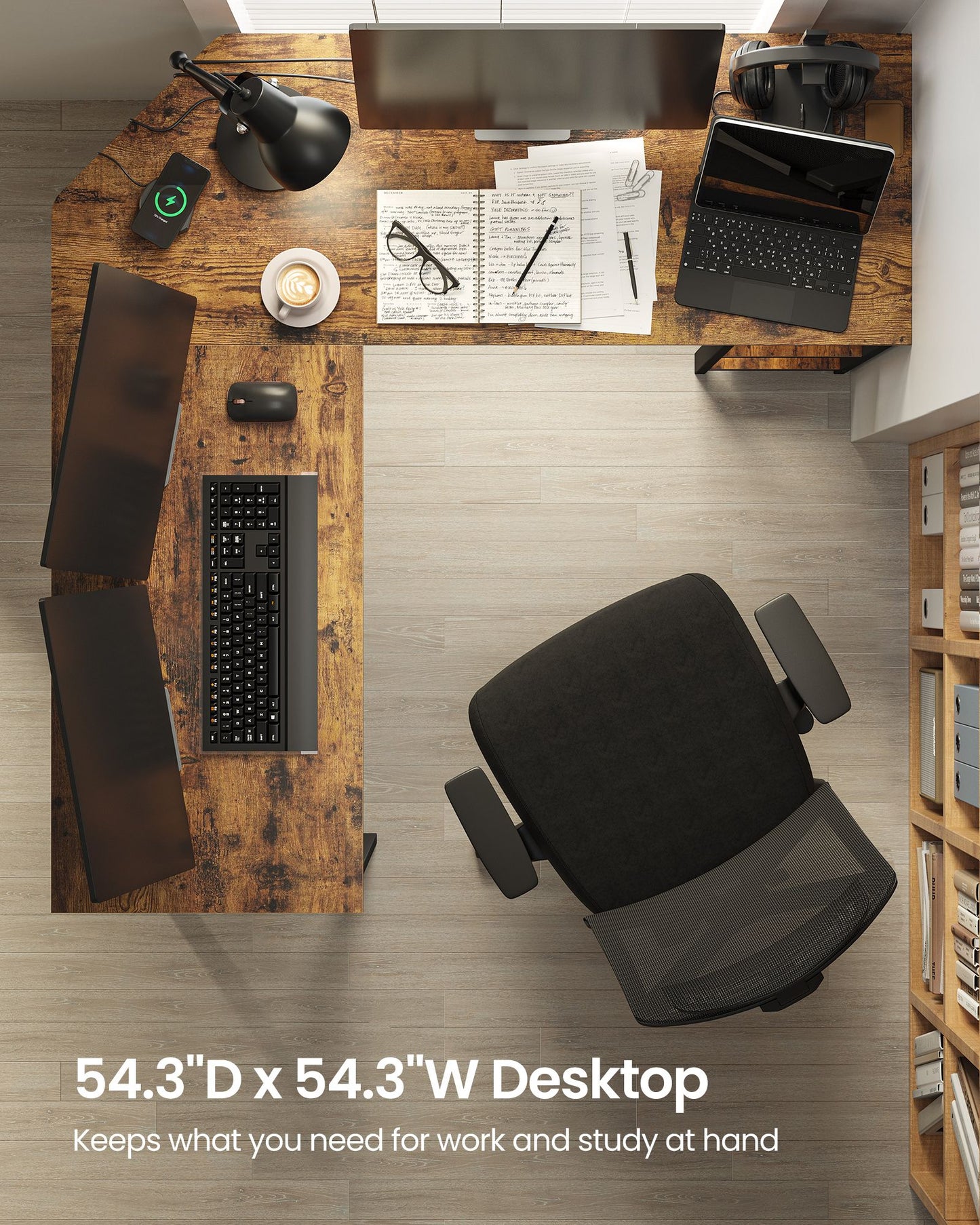 L-Shaped Computer Desk - image 5