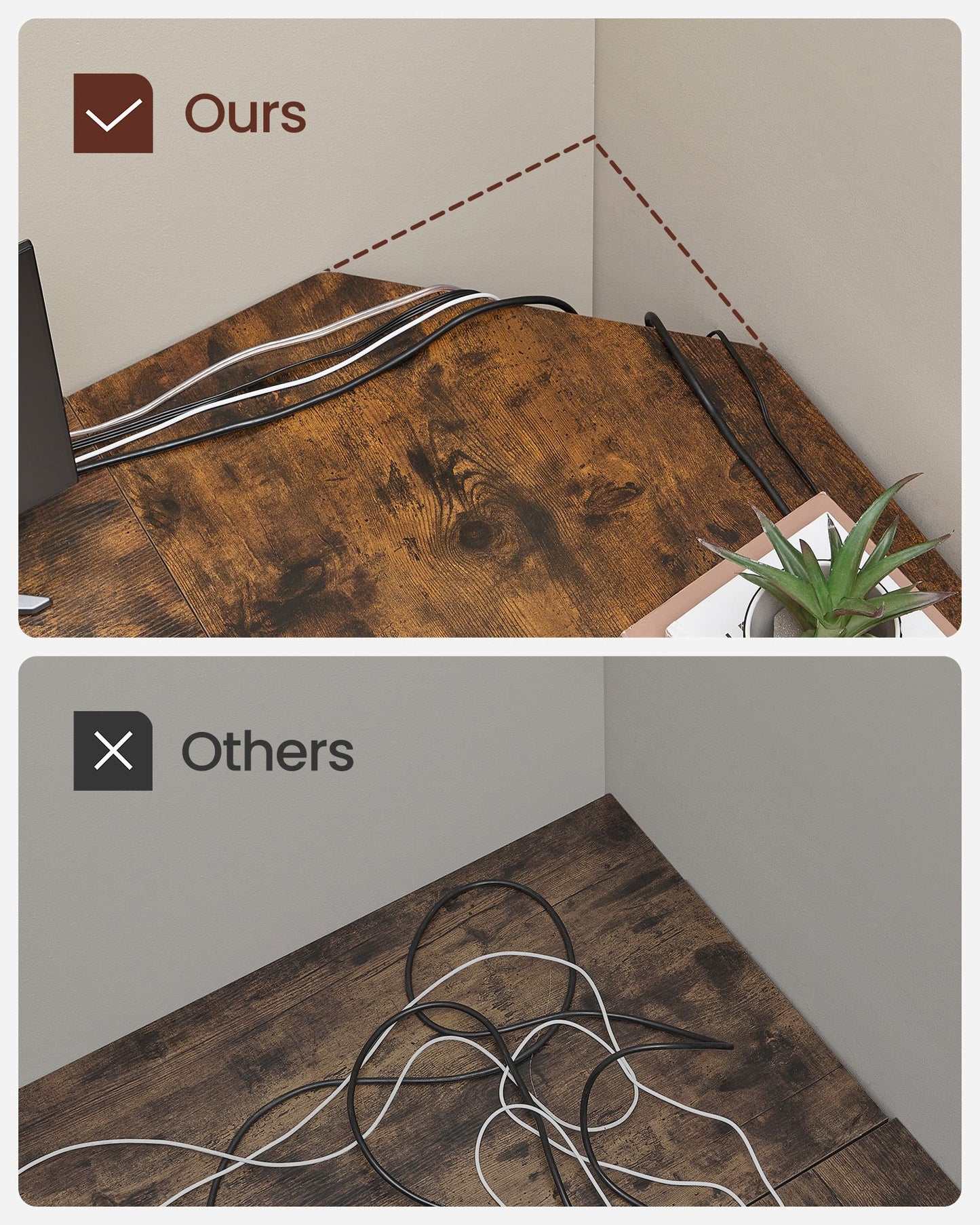 L-Shaped Computer Desk - image 8