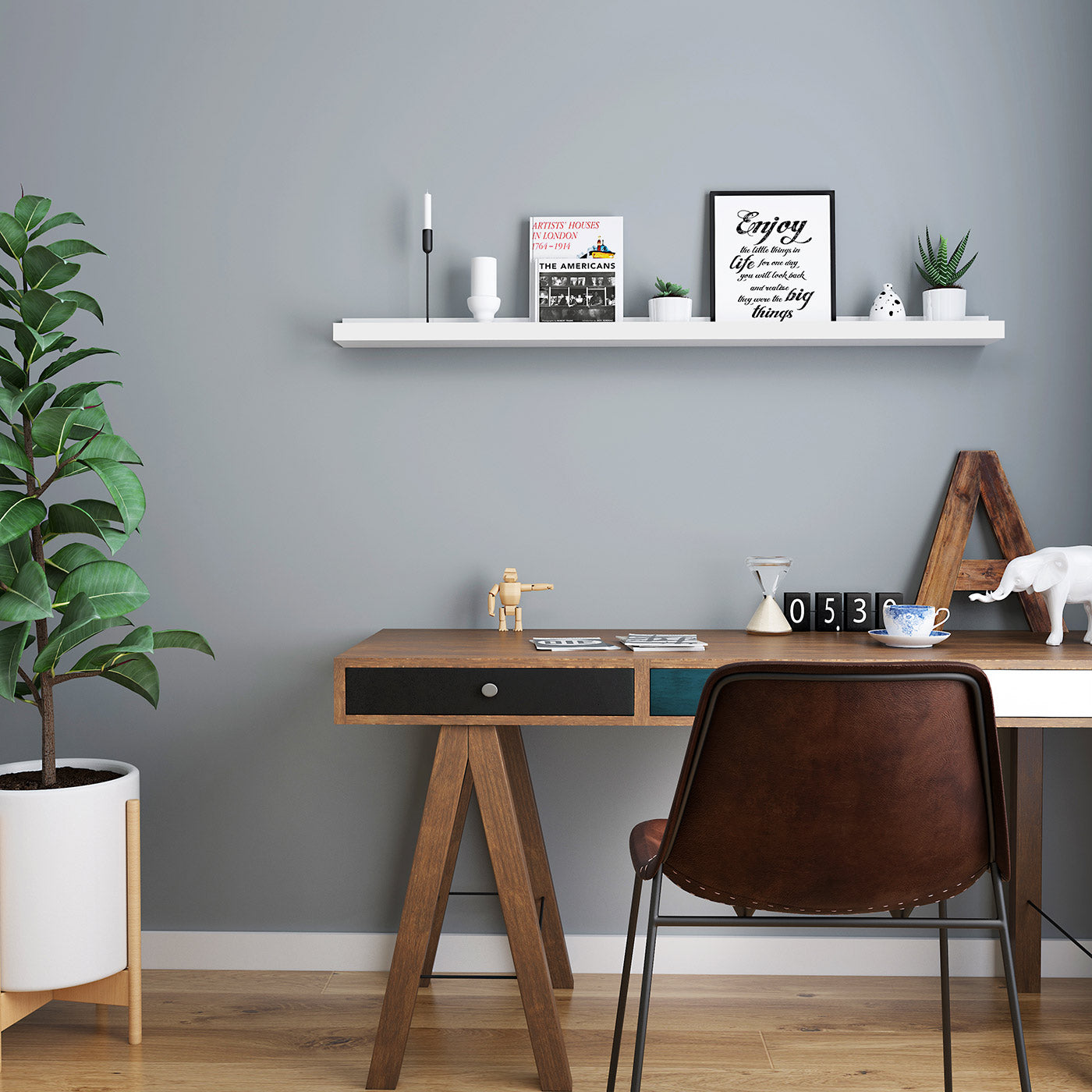 Long Floating Ledge Shelf - image 5