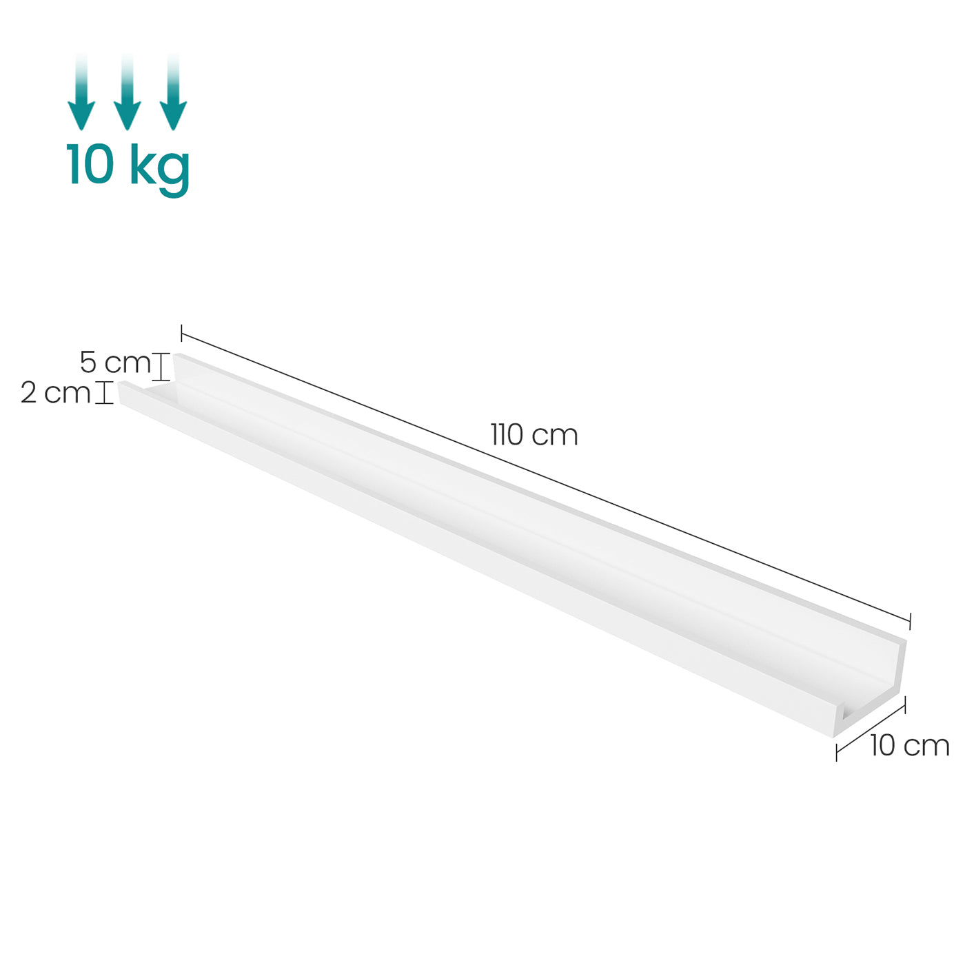 Long Floating Ledge Shelf - image 7