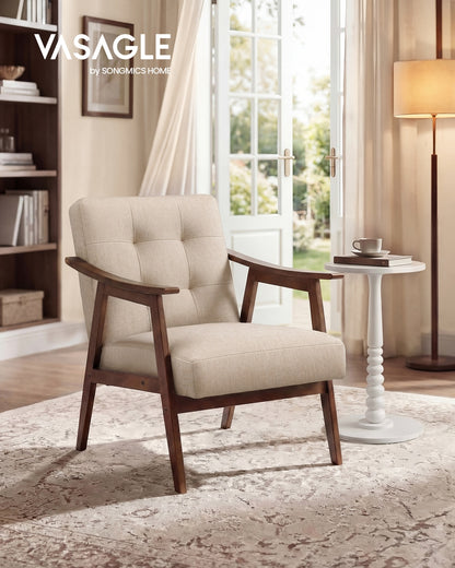 PU leather accent chair for living room bedroom or office