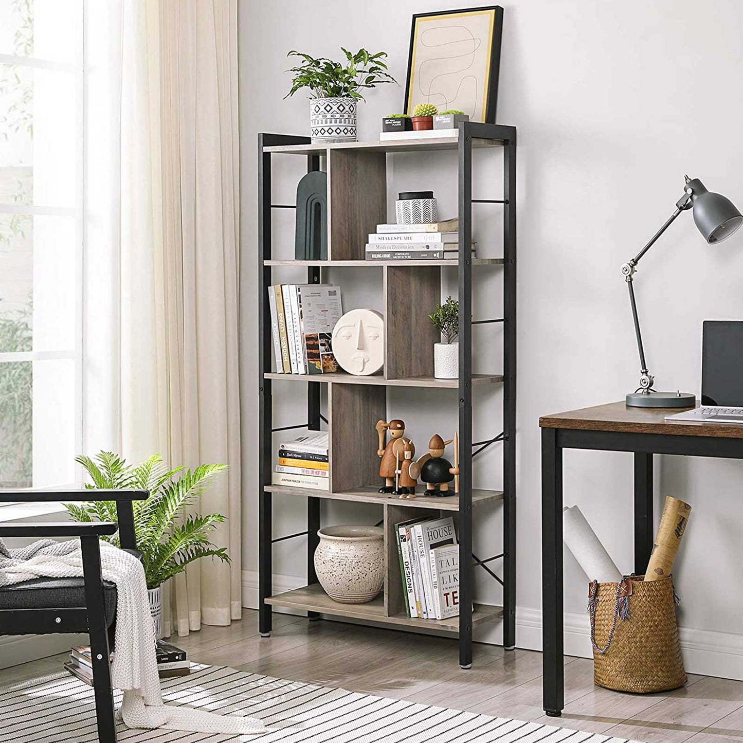 Large 4-Tier Bookcase - image 3