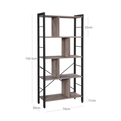 Large 4-Tier Bookcase - image 9