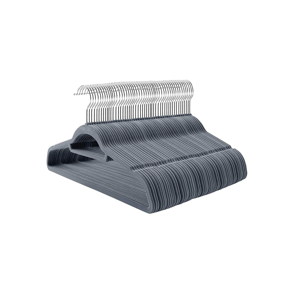 Light Grey Velvet Hangers - image 1