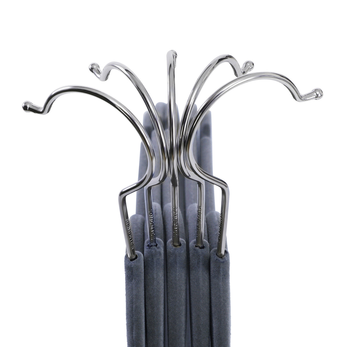 Light Grey Velvet Hangers - image 5