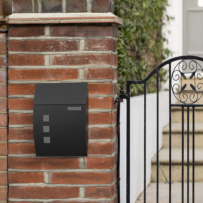 Wall-Mounted Lockable Mailbox with View Window - image 14