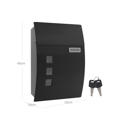 Wall-Mounted Lockable Mailbox with View Window - image 17