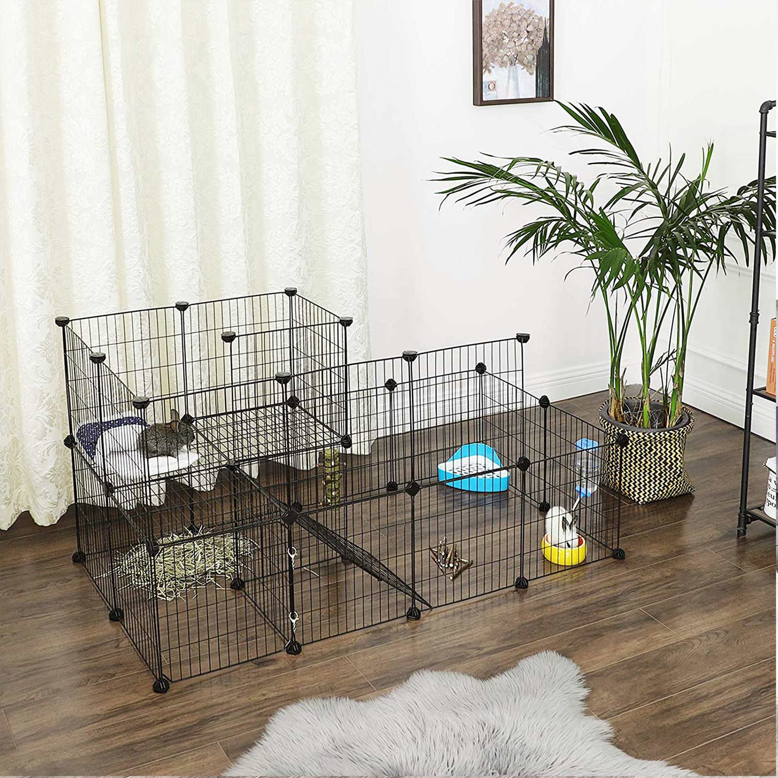 Metal Mesh Pet Playpen - image 4