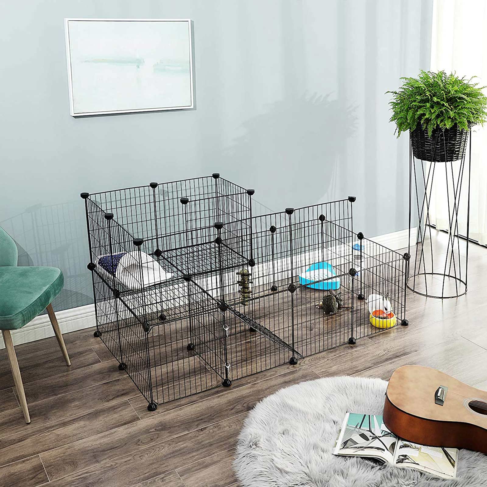 Metal Mesh Pet Playpen - image 5