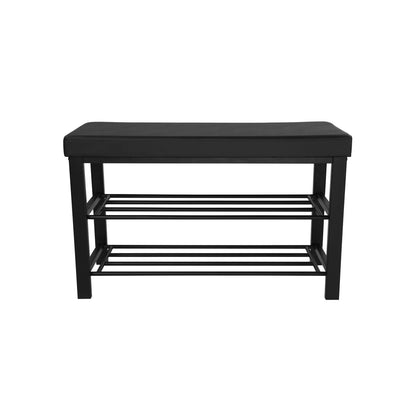 3-Tier Shoe Bench with Foam Padded Seat - image 2