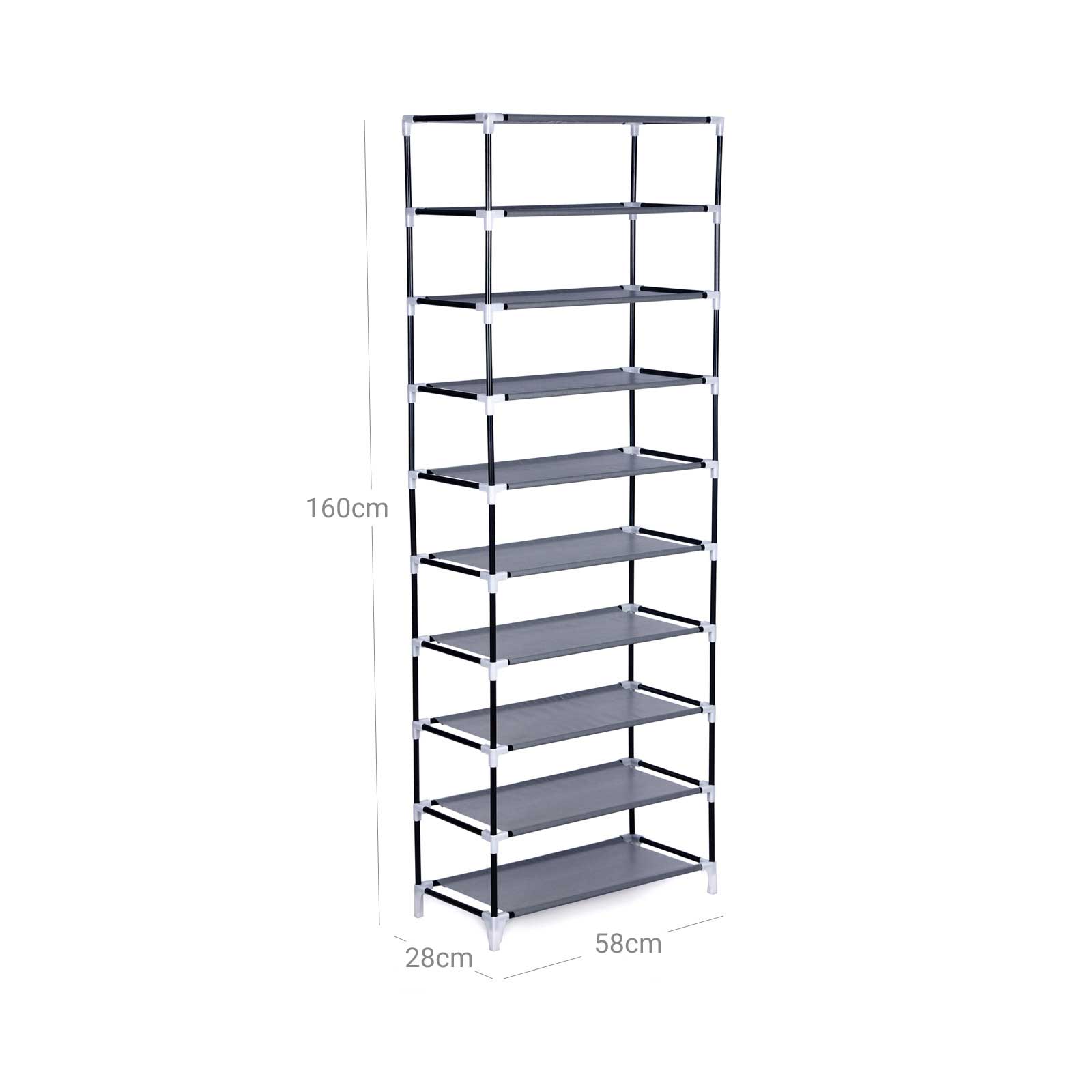Mocha Shoe Tower Rack - image 7