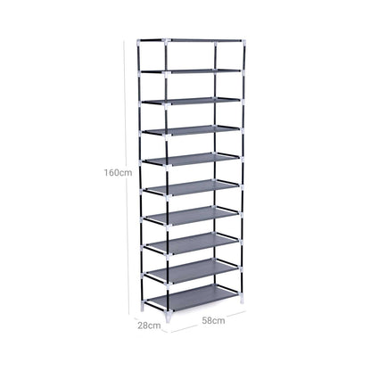 Mocha Shoe Tower Rack - image 7