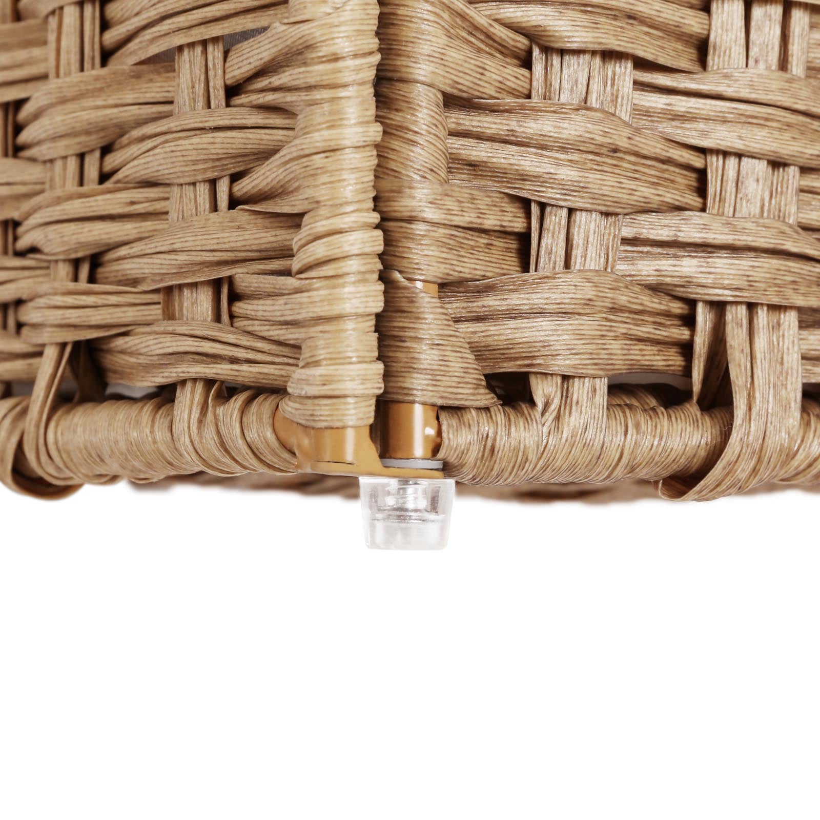Handwoven Double Laundry Hamper - image 5