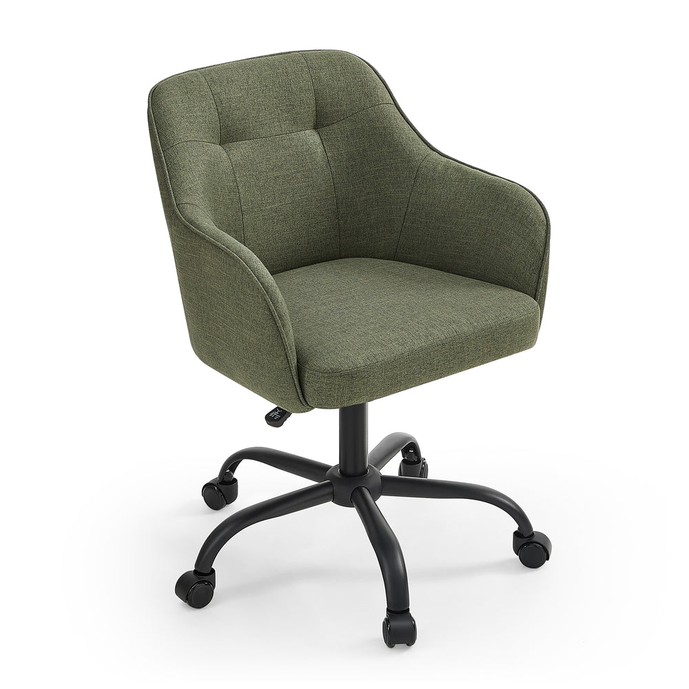 Modern Grey Adjustable Office Chair with Armrest - image 45