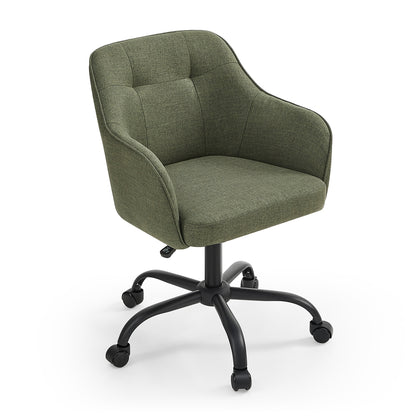 Modern Grey Adjustable Office Chair with Armrest - image 45