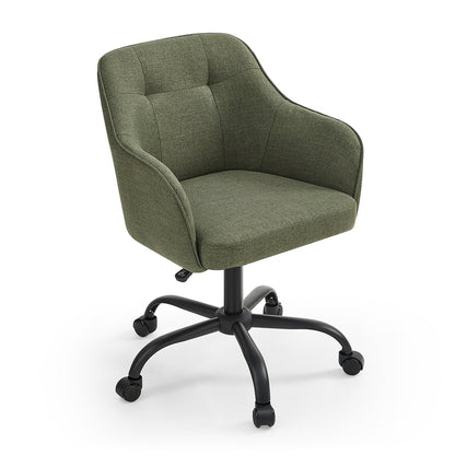 Modern Grey Adjustable Office Chair with Armrest - image 44