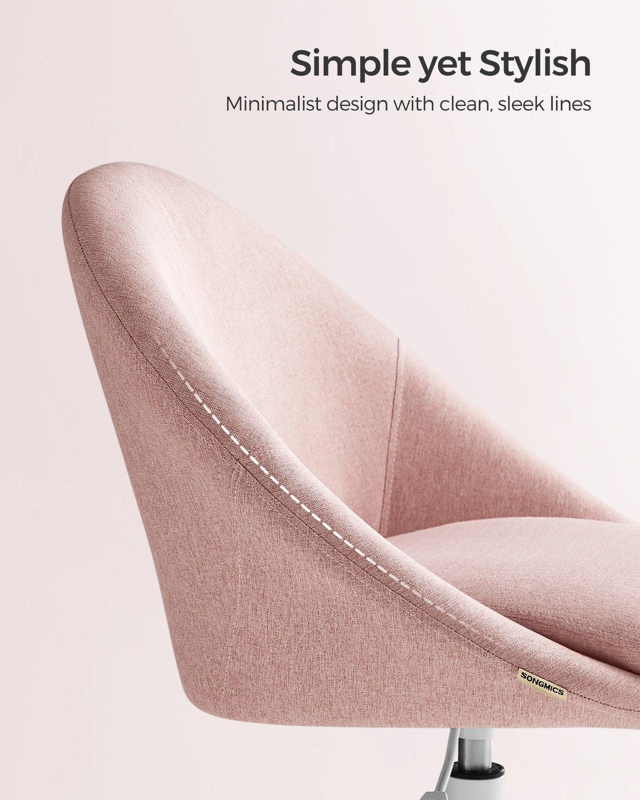60 cm Wide Office Chair Dove Grey - image 12