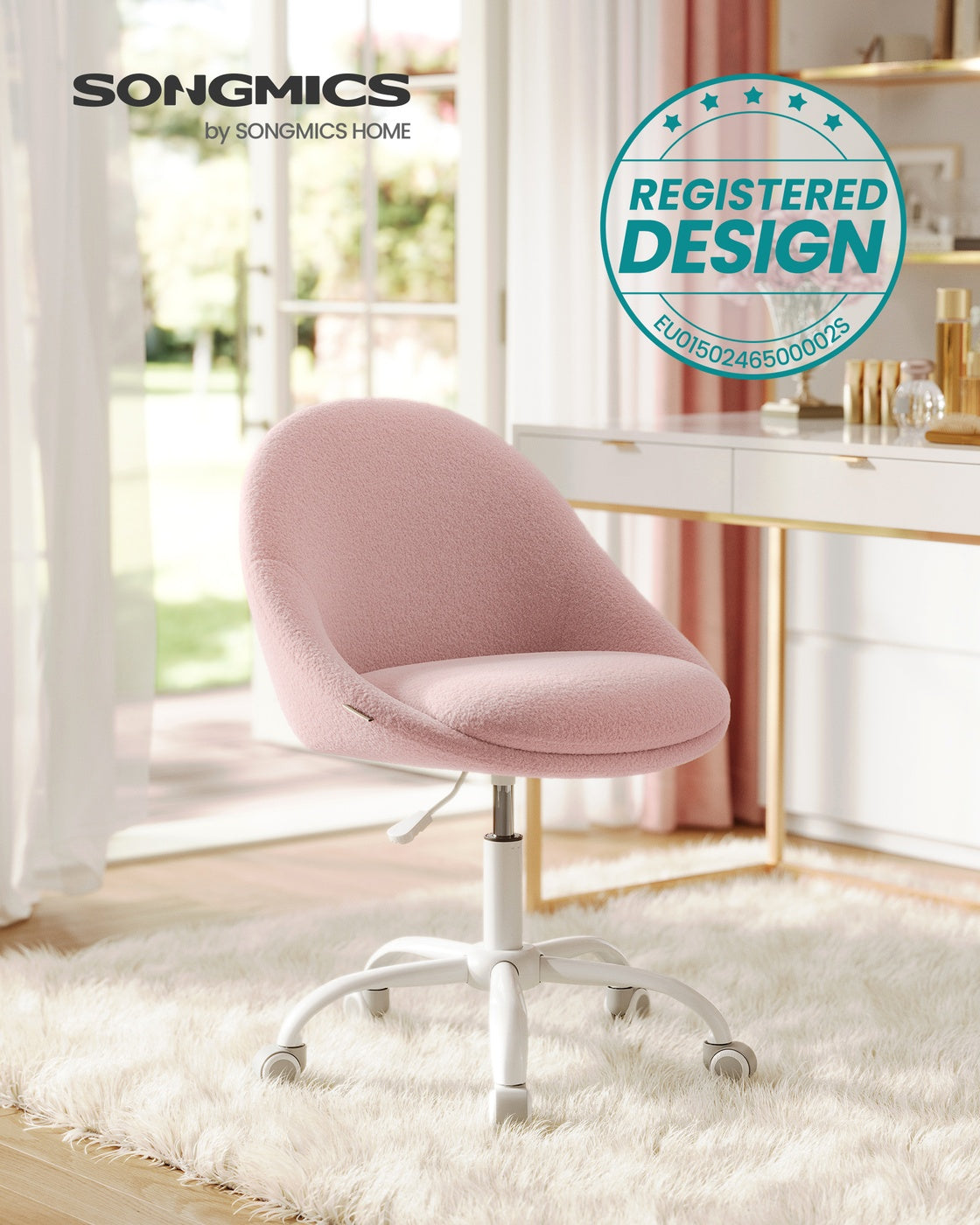 60 cm Wide Office Chair Dove Grey - image 19
