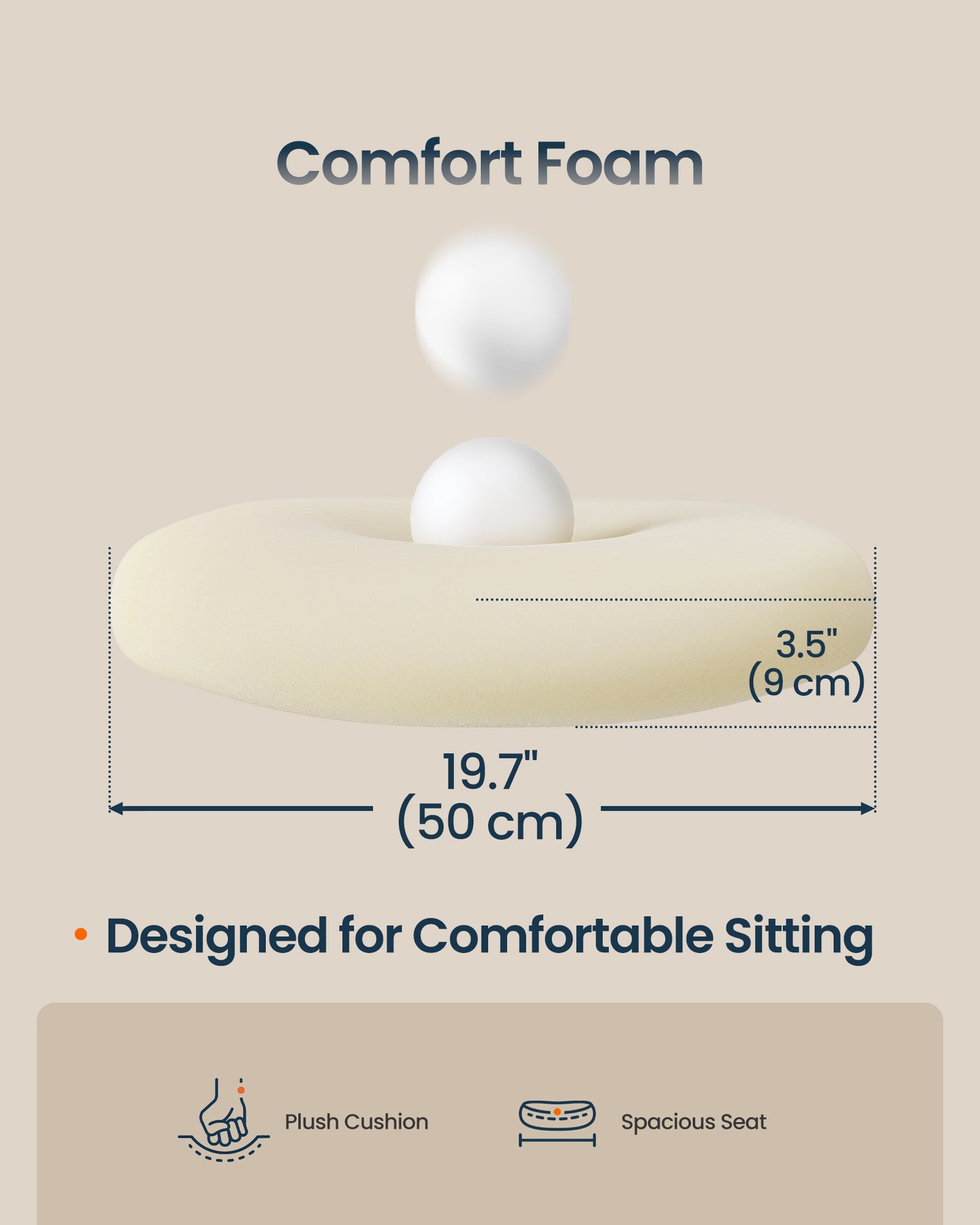 Ergonomic Mesh Desk Chair with Flip-Up Armrests, Computer Office Chair in Ink Black - image 2