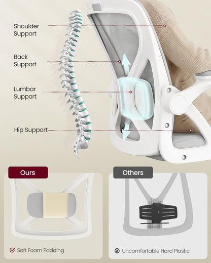 Ergonomic Mesh Office Chairs with Adjustable Lumbar Support - image 7