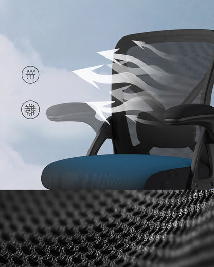 Drafting Chair, Ergonomic Tall Office Chair for Standing Desk, Mesh Back, Adjustable Footring