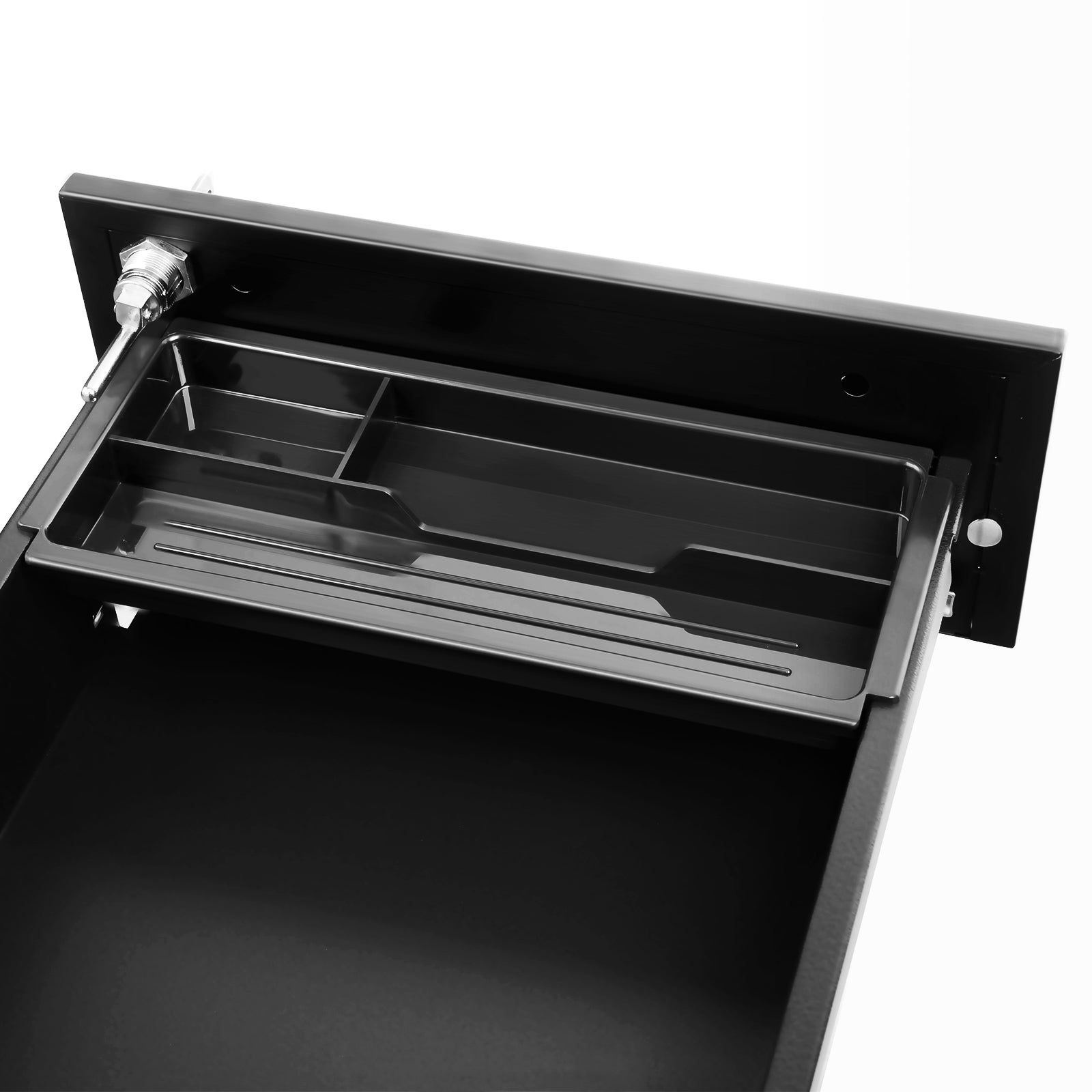 White Lockable File Cabinet on Wheels - image 14
