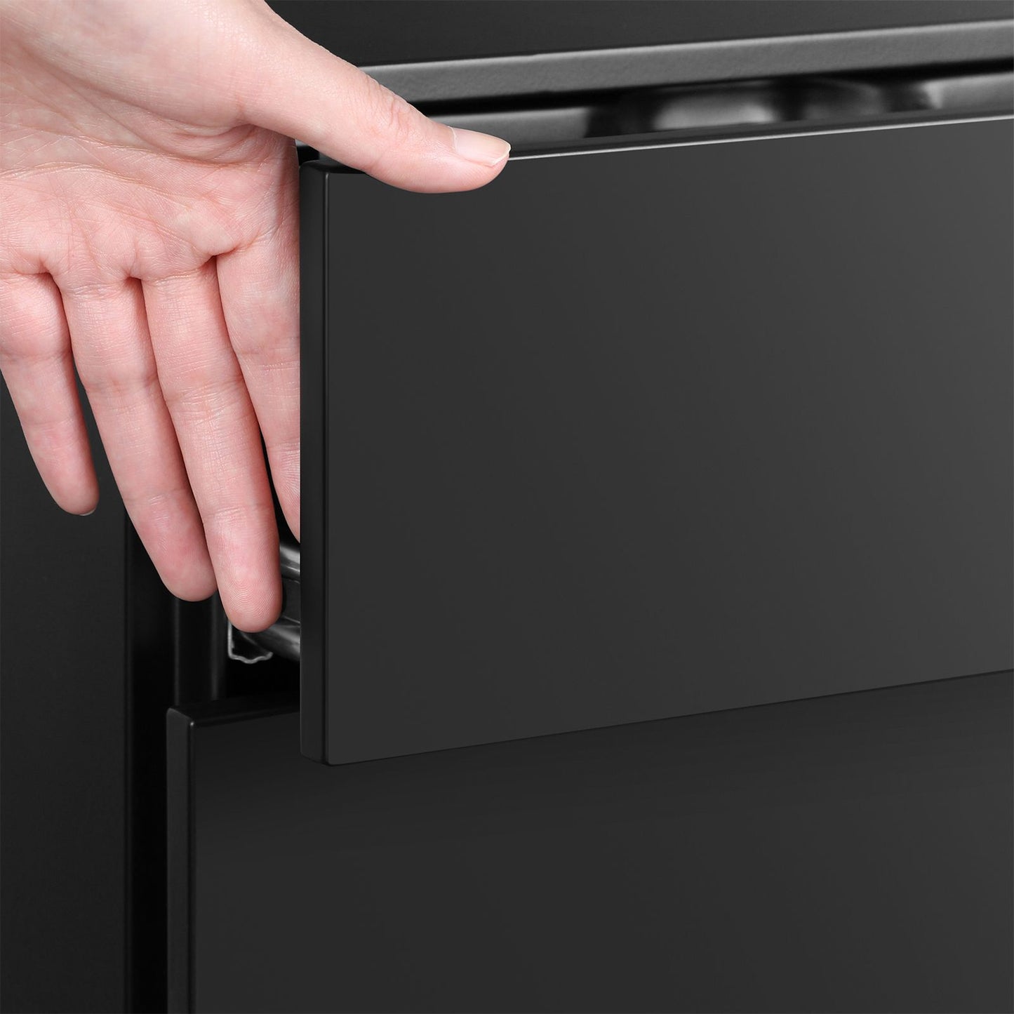White Lockable File Cabinet on Wheels - image 18