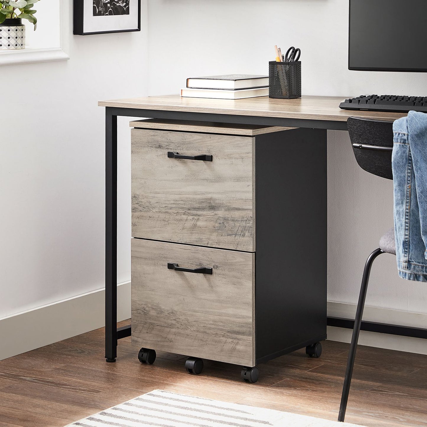 2-Drawer File Cabinet for Home Office