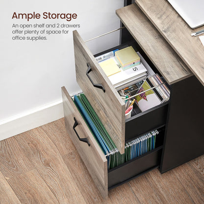 2-Drawer File Cabinet for Home Office