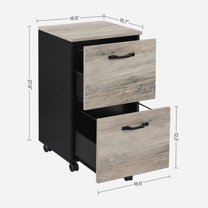 2-Drawer File Cabinet for Home Office