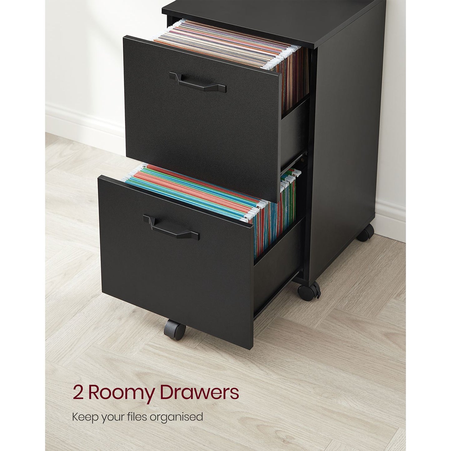 2-Drawer File Cabinet for Home Office