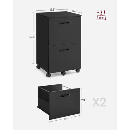 2-Drawer File Cabinet for Home Office